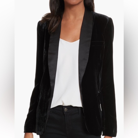 Joie Mehira H Velvet Blazer - Picture 3 of 6